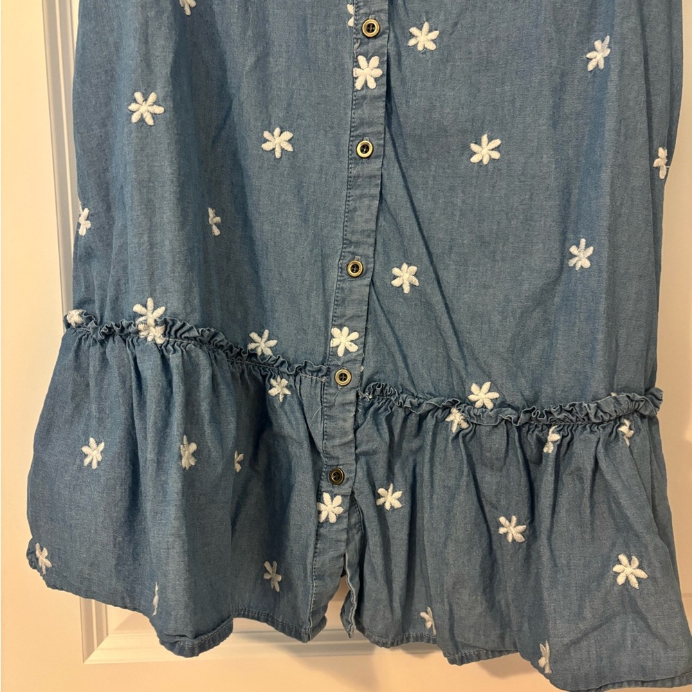 Jane + Delancey Blue Floral Button-Up Dress - Picture 2 of 9